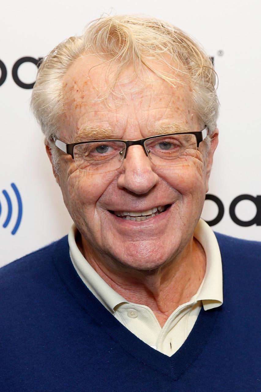 NEW YORK, NEW YORK - SEPTEMBER 11: Jerry Springer visits SiriusXM Studios on September 11, 2019 in New York City. (Photo by Dominik Bindl/Getty Images)