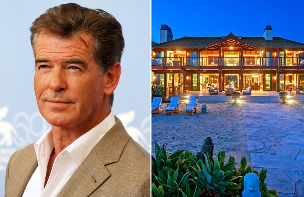 Pierce Brosnan - Malibu, CA ©photoninestreet / Shutterstock.com | @dupontregistry / Pnterest.com