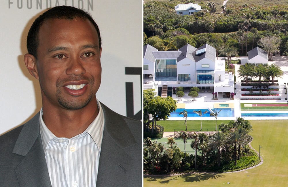 Tiger Woods - Jupiter Island ©Kathy Hutchins / Shutterstock.com | @TheSunOnline / Pinterest.com