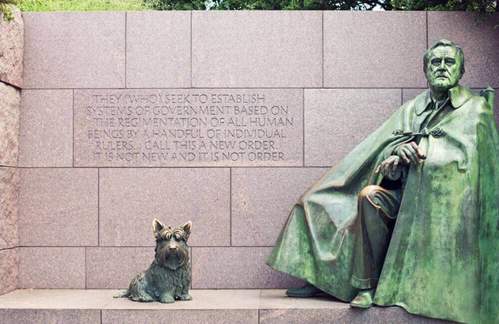 Franklin Delano Roosevelt National Memorial ©Simfalex / Shutterstock.com