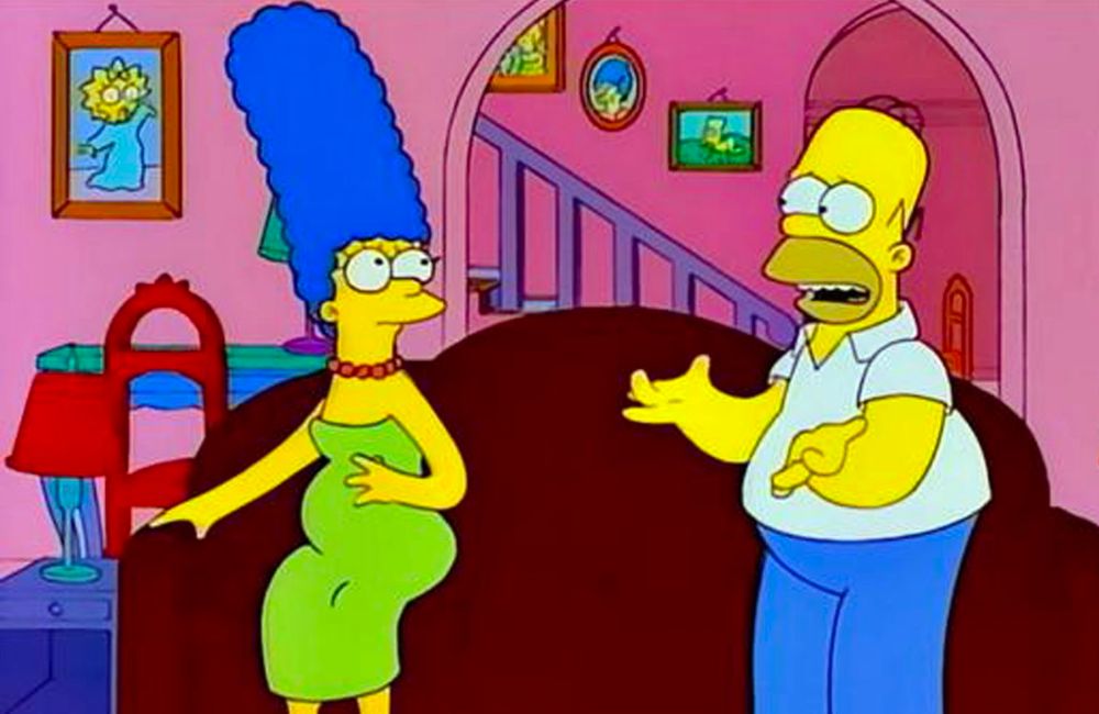 Maggie's Picture in 'The Simpsons' @esquiremag/Pinterest