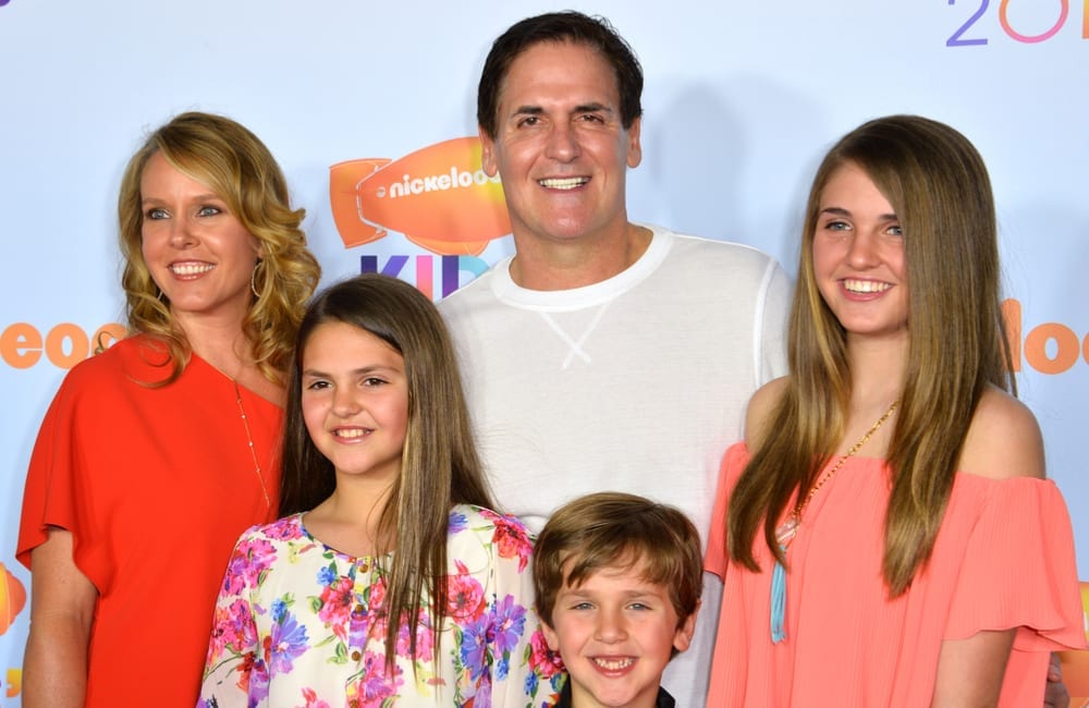 Mark Cuban and Family © Jaguar PS / Shutterstock.com